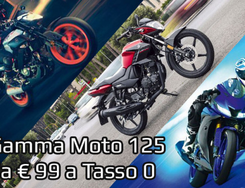 Moto 125 da € 99,00 a Tasso 0