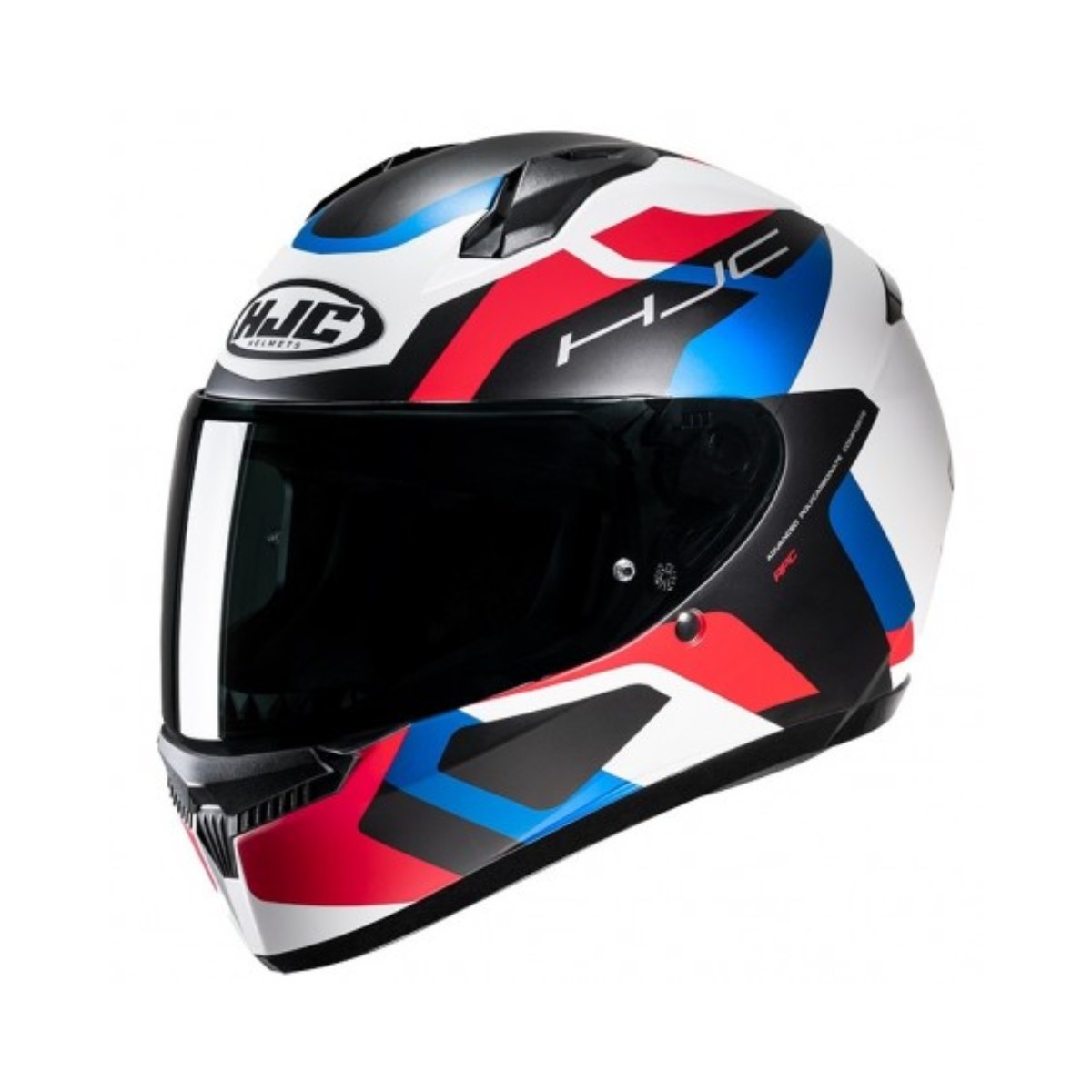 Casco Hjc C10 Tins MC21SF Bianco/Blu/Rosso