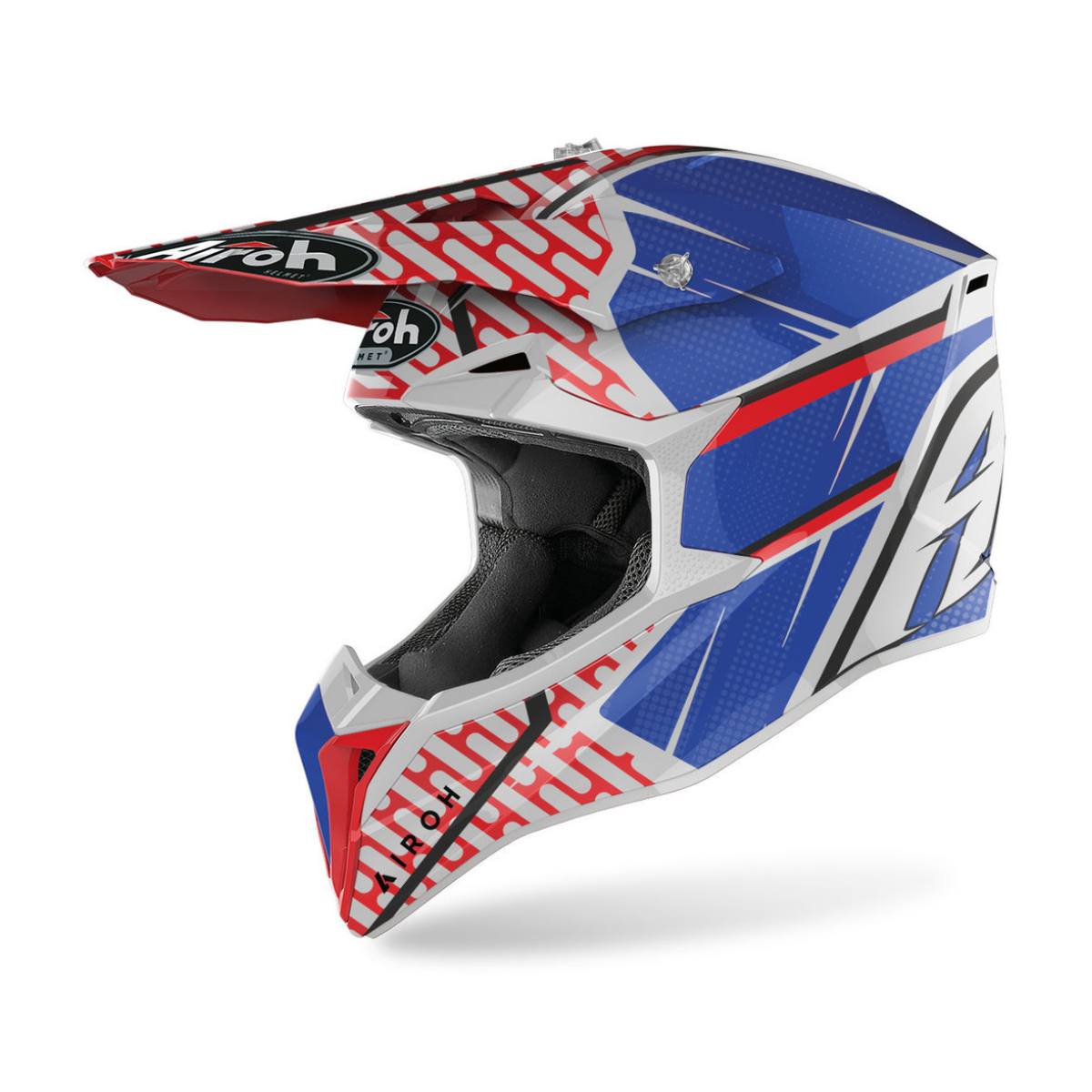 Casco Airoh Wraap Idol Red/Blu Gloss