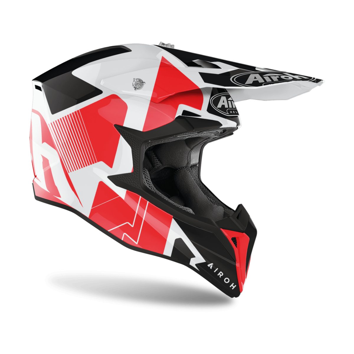 Casco Airoh Wraap Raze Red Gloss