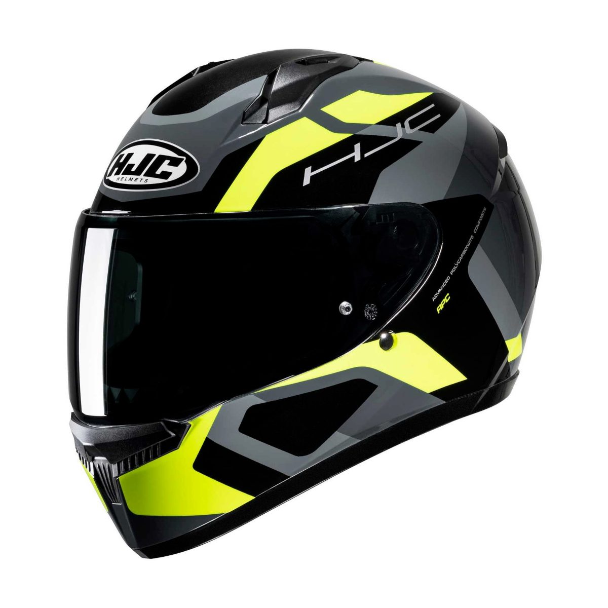 Casco Hjc C10 Tins Mc3h Grey/Yellow