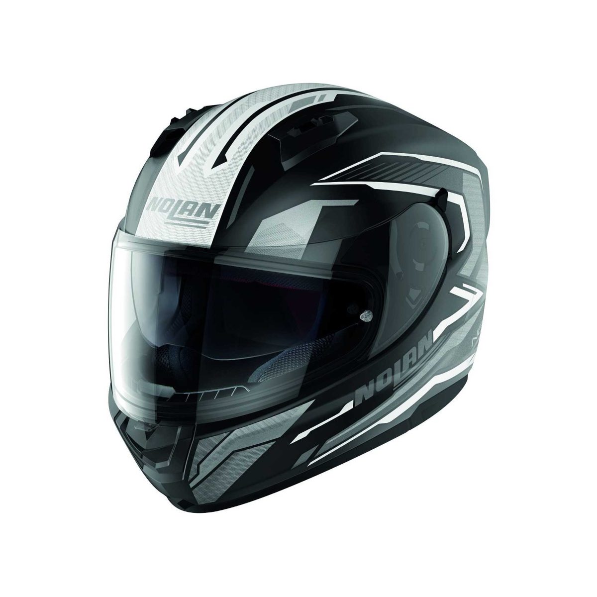 Casco nolan N60-6 Perceptor 25 Nero/Bianco