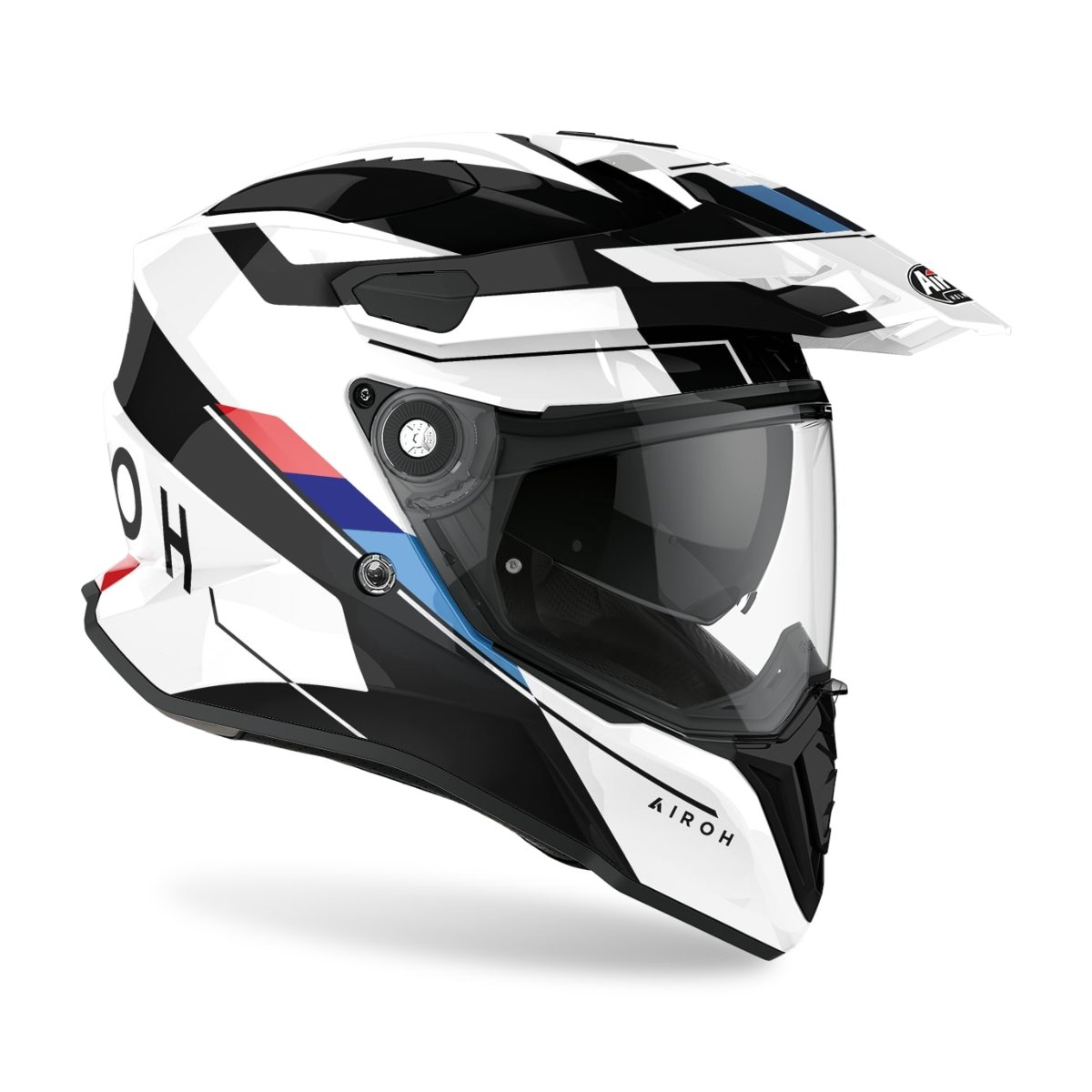 Casco Commander Skill Nero/Bianco