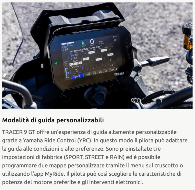 Yamaha Tracer 9 Allestimento GT km0 - immagine 21