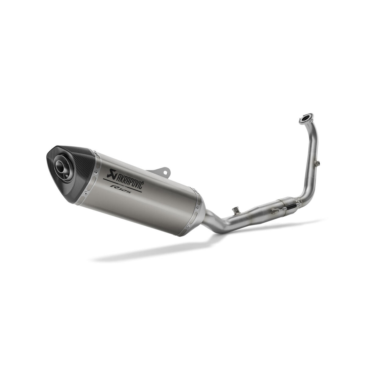 Sistema di scarico completo in titanio per R125