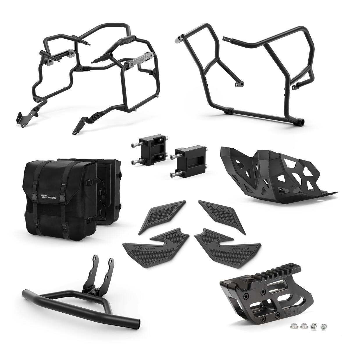 Adventure Pack in nero del modello Ténéré 700 - immagine 3