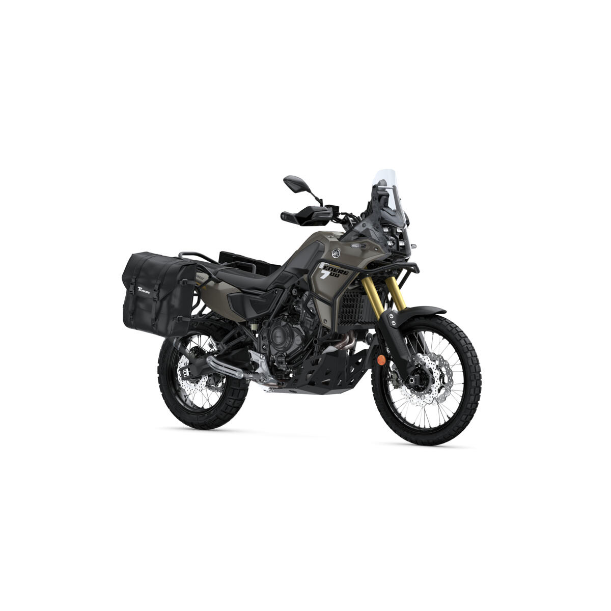 Adventure Pack in nero del modello Ténéré 700