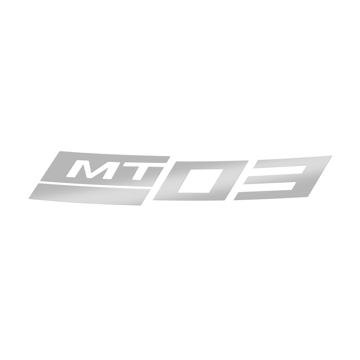 Adesivo riflettente per cerchio (posteriore) per la MT-03